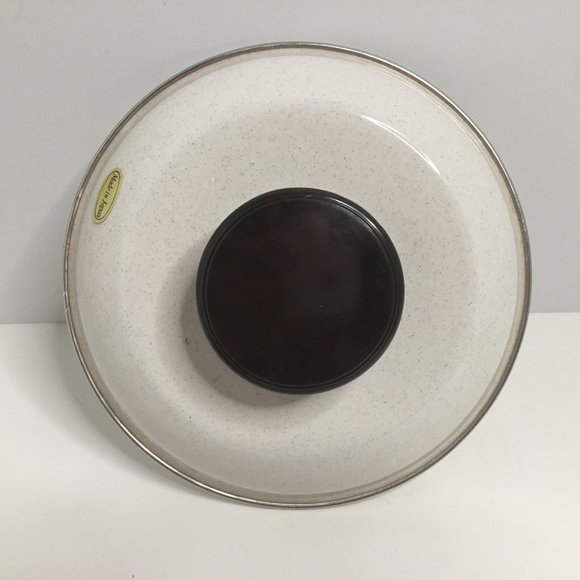 Vtg Sanko Ware Japan Contemporary Chateau Porcelain On Steel 1 Qt Saucepan Lid - Picture 3 of 6